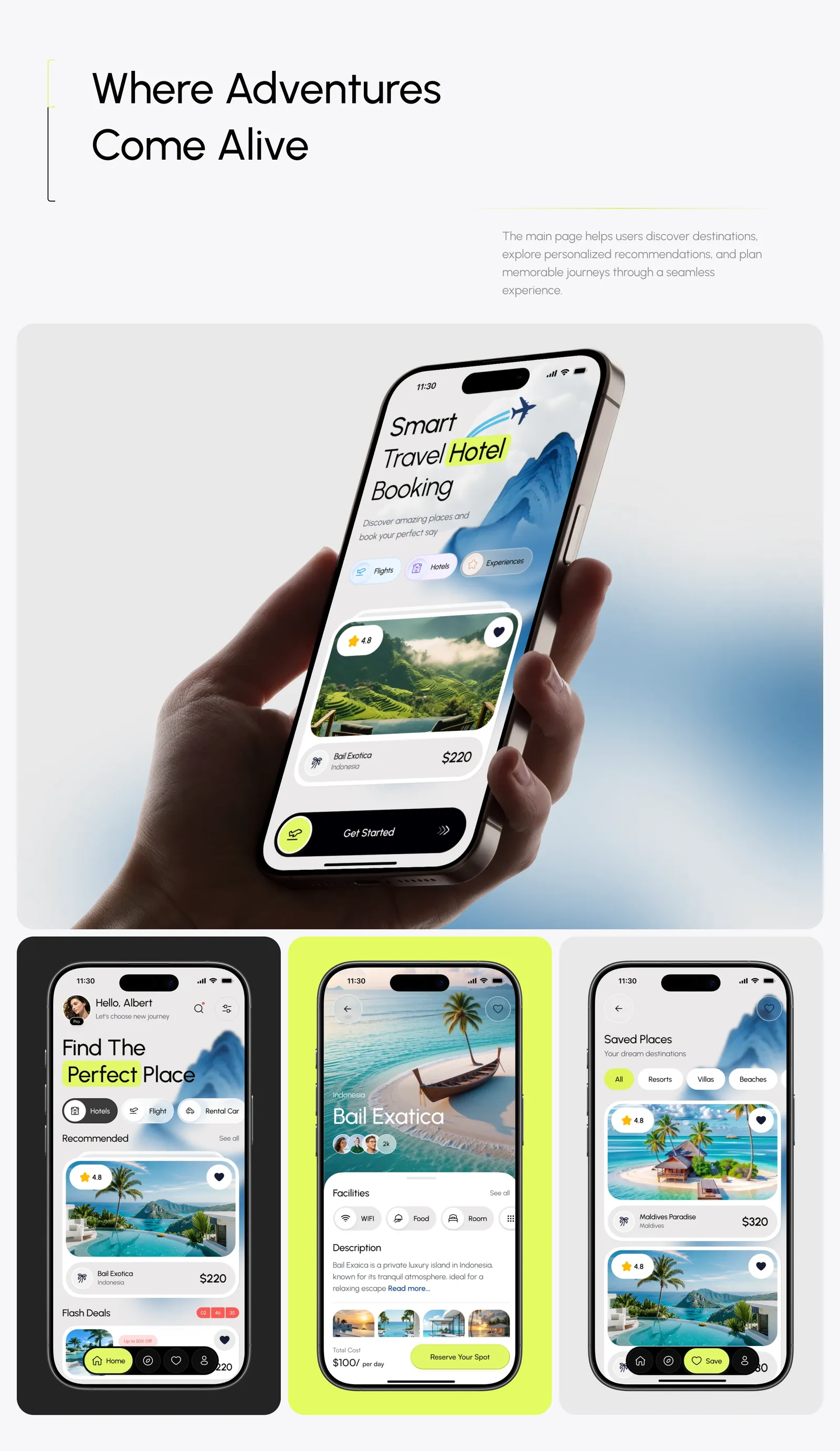 Travanza — where adventures come alive, full case study layout