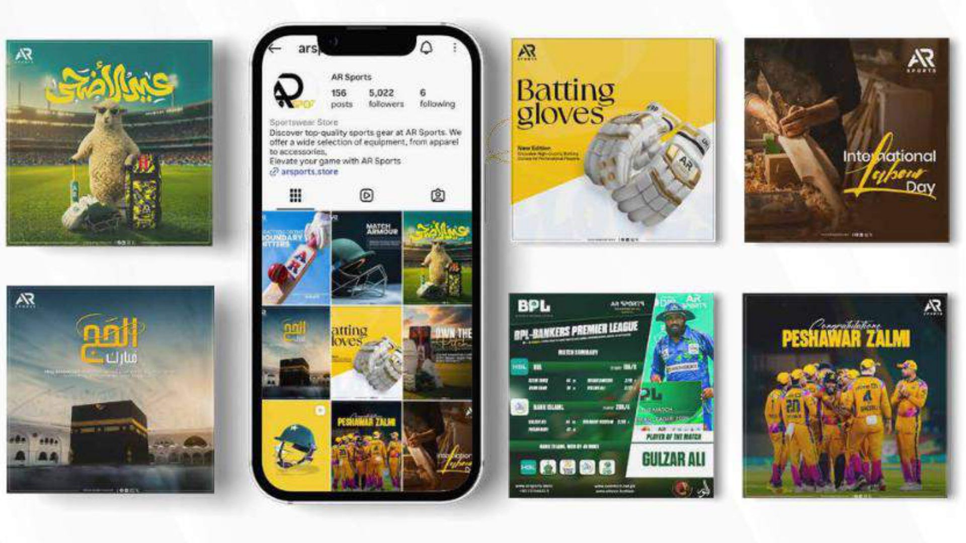 Cricket social media campaign creative by Digitally LevelUp