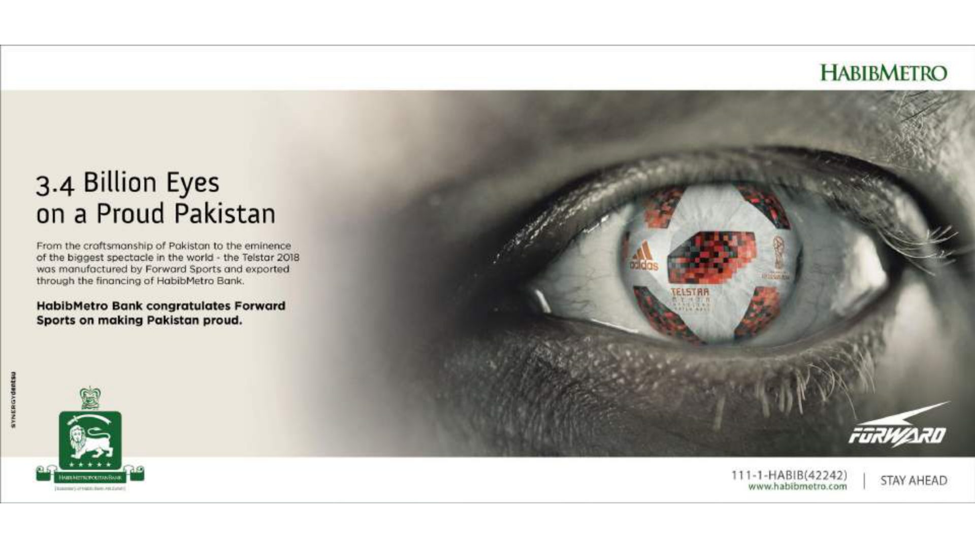 Forward Sports 3.4 Billion Eyes — campaign results and reach