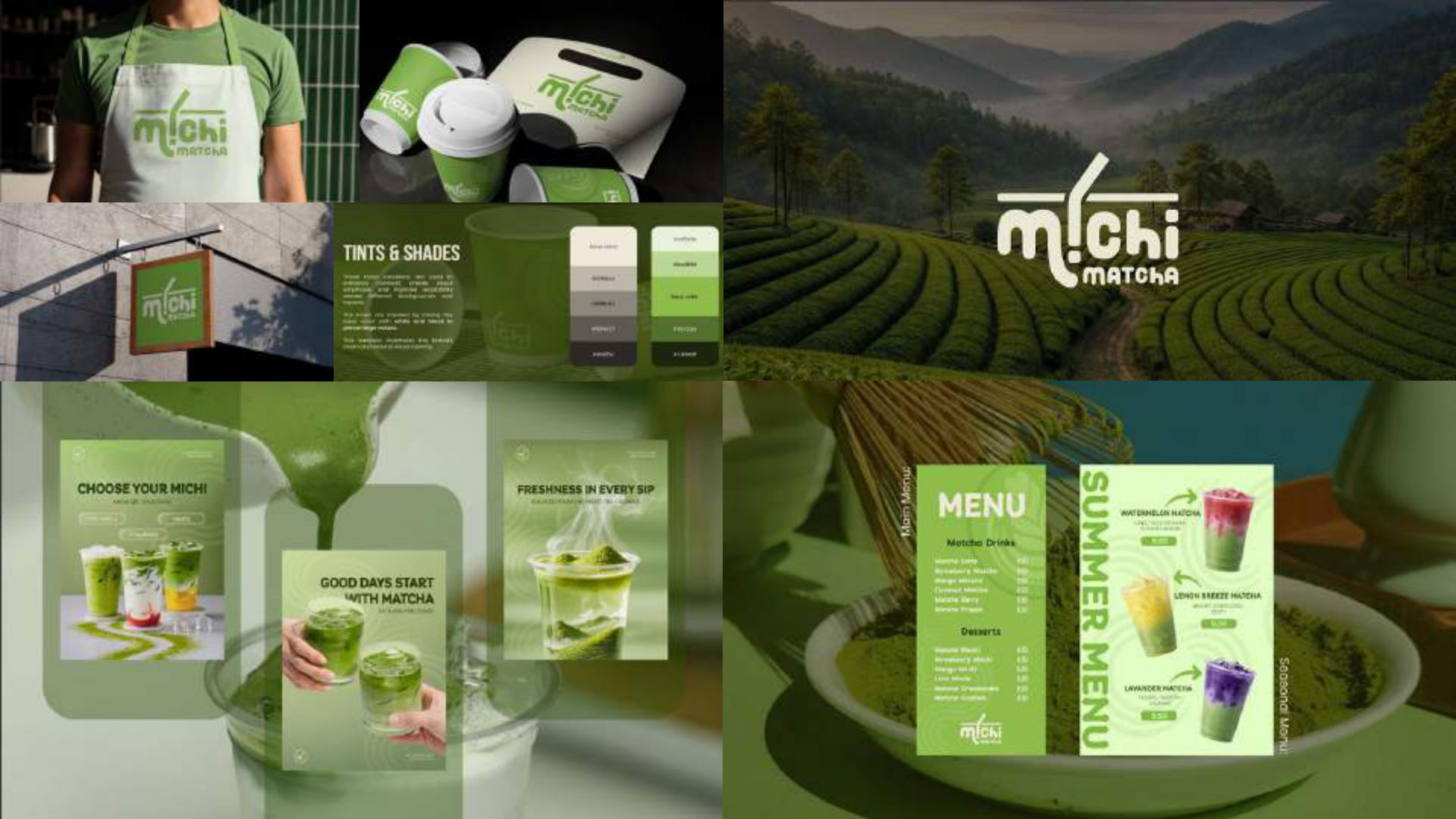 Michi — brand identity design by Digitally LevelUp