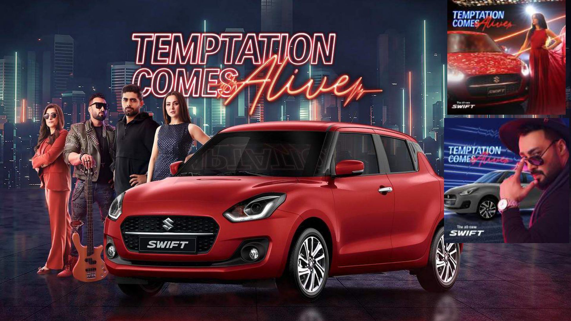 Suzuki Swift Temptation Comes Alive — campaign creative